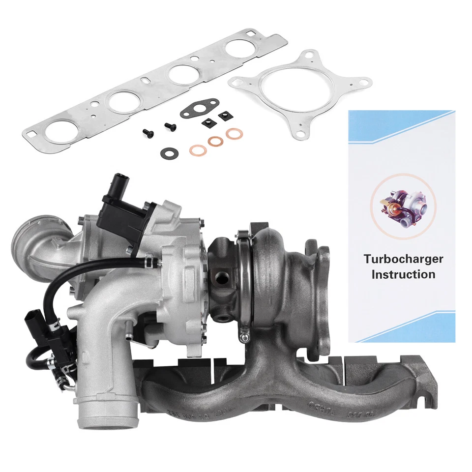 Turbo Turbocharger Fits For 2008-2015 Audi A3 TT VW Golf Jetta CC Eos 06J145702K - Image 2 of 4