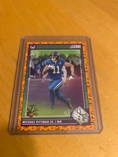 2024 Score-A-Treat Orange Pumpkins #121 Michael Pittman Jr. Colts