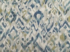 Fibre Naturelle Fabric SANTORINI OCEAN BLUE Curtain Blind Upholstery