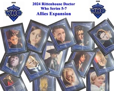 2024 Rittenhouse Doctor Who, Series 5-7, ALLIES, AL 4 to AL 39, U Pick