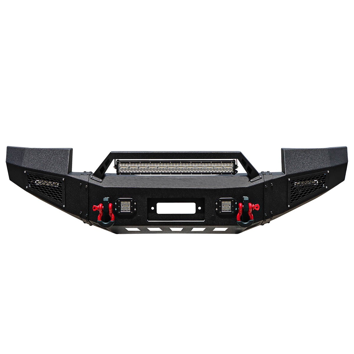 Vijay For2011-2014 GMC Sierra 2500 3500 Front Bumper With Winch