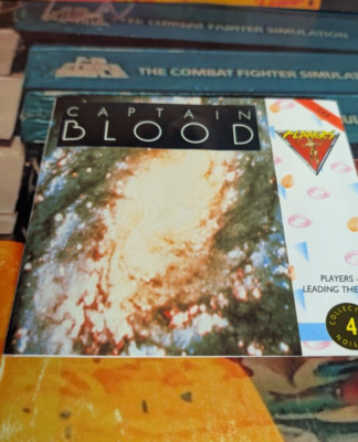 Captain Blood (Players 1986) Commodore 64 (Cover/Manual, Disk) works 8-bit