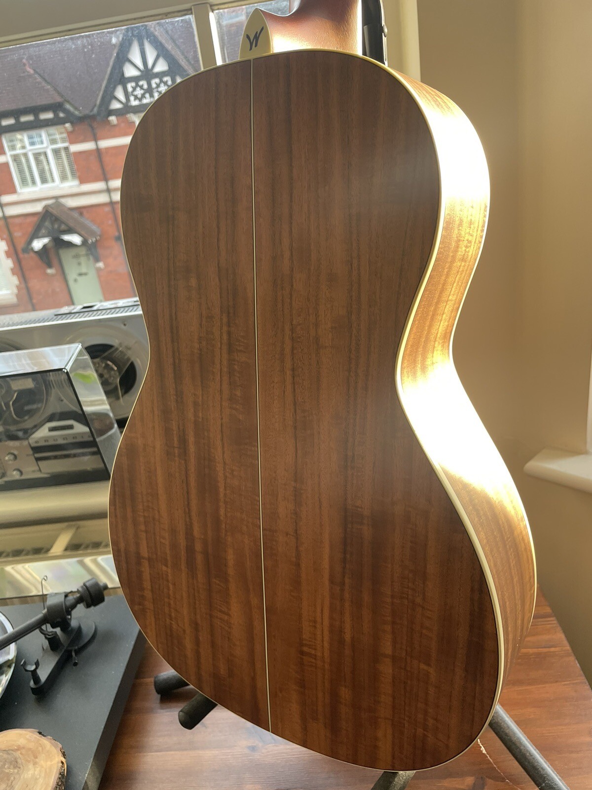 *RARE* Washburn Koa Vintage Series Parlour Guitar. eBay