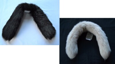 BOGNER NURI KAPUZENFELL für JACKE LAMMFELL SCHWARZ NATUR KNOPF