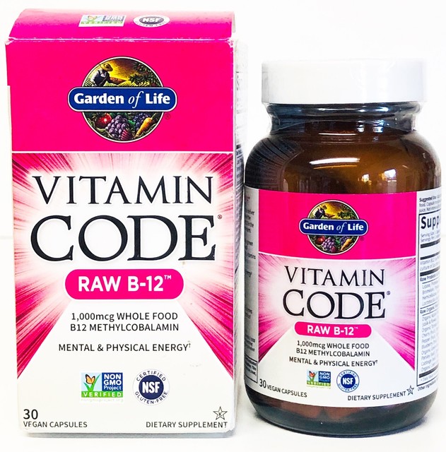 Garden of Life Vitamin Code, Raw B-12 for sale online | eBay