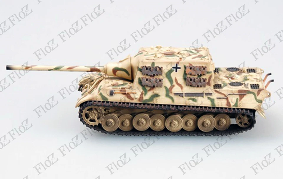WWII Jagdtiger Porsche hunting tiger tank #001 Germany 1944 1/72 tank Easy model - Image 2 of 4