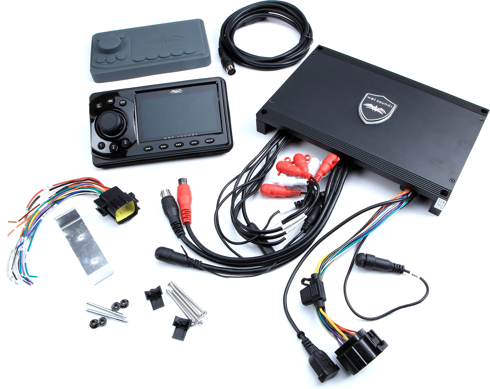 Черный ящик Wet Sounds WS-MC1 Marine MC-BB с контроллером MC-MD 101990₽