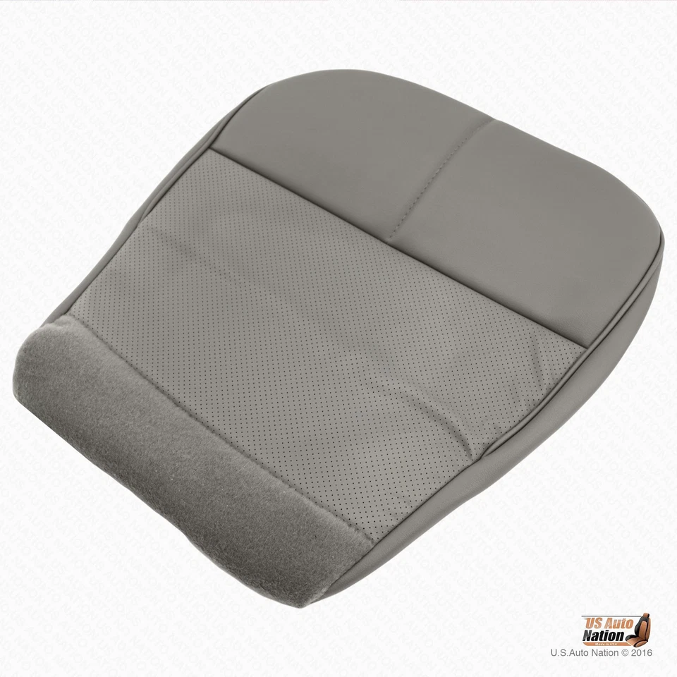 Ford E150 E250 1992 E350 E450 E550 furgoneta pasajero parte inferior gris cubierta de asiento de vinilo Foto 3 de 4