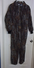 Vintage all weather Camo Hunting Coveralls Mens L Made USA