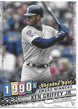 2020 Topps Series 1 Baseball Decades' Best Ken Griffey Jr Mariners           #66