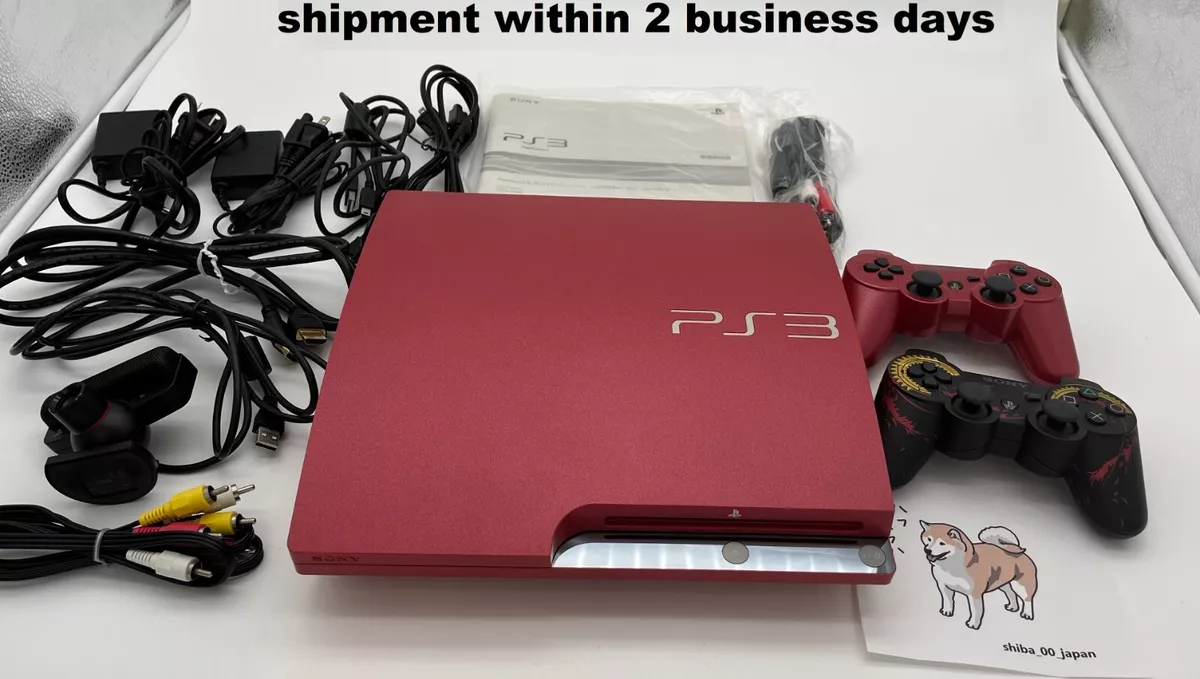 SONY PlayStation3 320GB Scarlet Red Model CECH-3000B SR Game Console