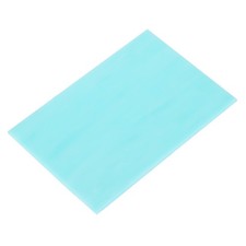 Stained Glass Sheet Mosaic Tile 7.9 Inch x 5.9 Inch, Sky Blue