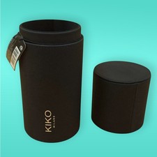KIKO Milano Pinselhalter Etui - Rund, Kosmetik-Organizer für Make-up Pinsel