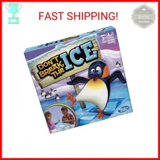 Hasbro Gaming Don't Break The Ice Preschool Game, Board Games for Kids Ages 3 an