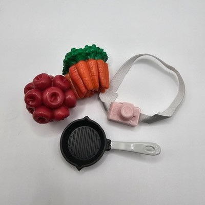 Lori Battat Replacement Lot Horse Carrot Apple Pan Camera Skillet