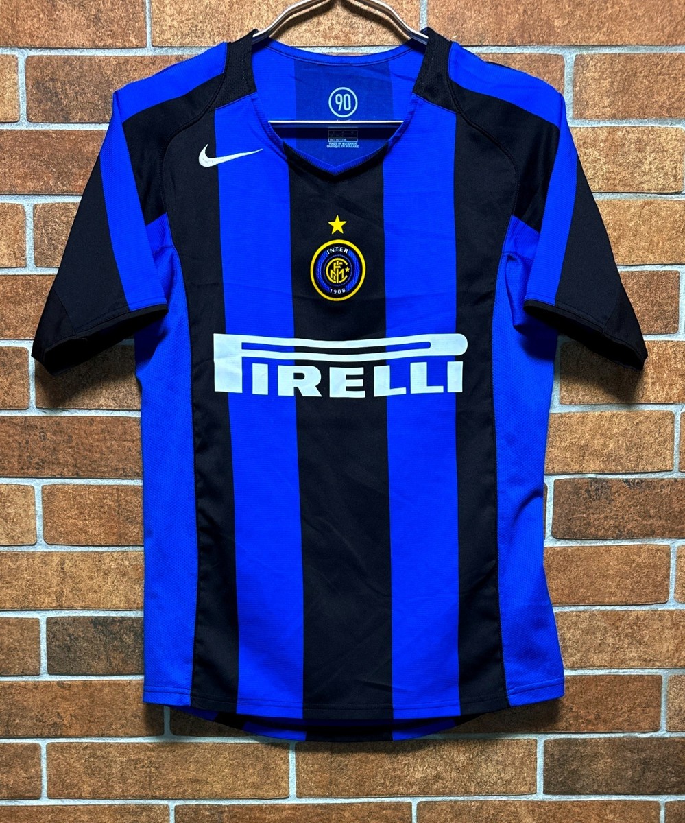 INTER MILAN INTERNAZIONALE 2004/2005 HOME SHIRT JERSEY SIZE YL