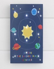 Outer Space Lighted Wall D cor By NoJo