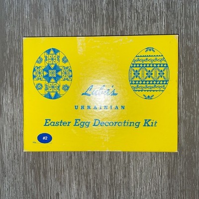 Luba s Ukranian Easter Egg Decorating Kit Without Instructions New Open Box