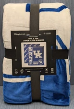 Logo Brands Kentucky Wildcats UK 60"x70" Super Plush Blanket Soft Oversized