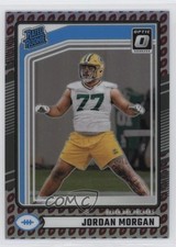 2024 Donruss Rated Rookie Optic Preview Football Emoji Prizm Jordan Morgan 0r5l