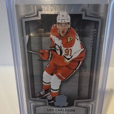 LEO CARLSSON 2024-25 UPPER DECK THE CUP #91 Ducks Serial Numbered