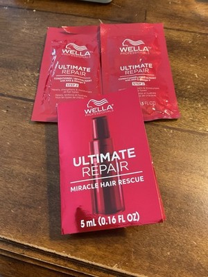WELLA Professionals Ultimate Repair Miracle Hair Resuce Step 2 Conditioner Lot 3
