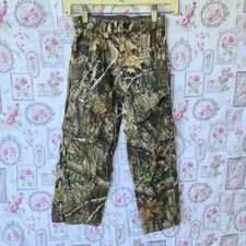 Magellan Outdoors Youth XS Realtree Camo Cargo Pants Hunting Hiking Outdoor
