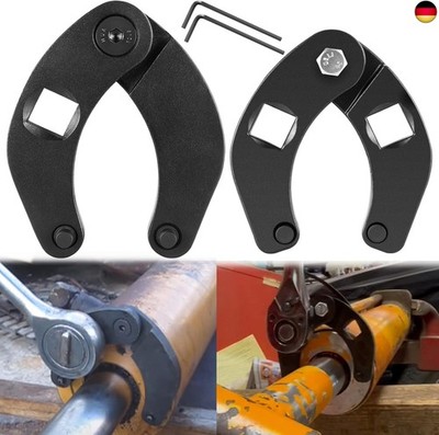 E-cowlboy 1266 verstellbarer Stopfbuchsenschlüssel & 7463 kleiner verstellbarer
