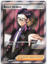 Boss's Orders [Corbeau] 256/217 Ascended Heroes Ultra Rare Full Art Trainer