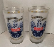 ONLY ONE, NOT  TWO 1968 KENTUCKY DERBY GLASSES - IT'S  IN MINT CONDITION