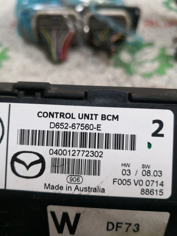 Kit Centralina Motore F005V00714 - D65267560E  554593  MAZDA 2 1.4 D - Immagine 2 di 2