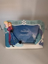 Image of Disney Frozen Elsa Anna 3d Photo Picture Frame 4x6 New