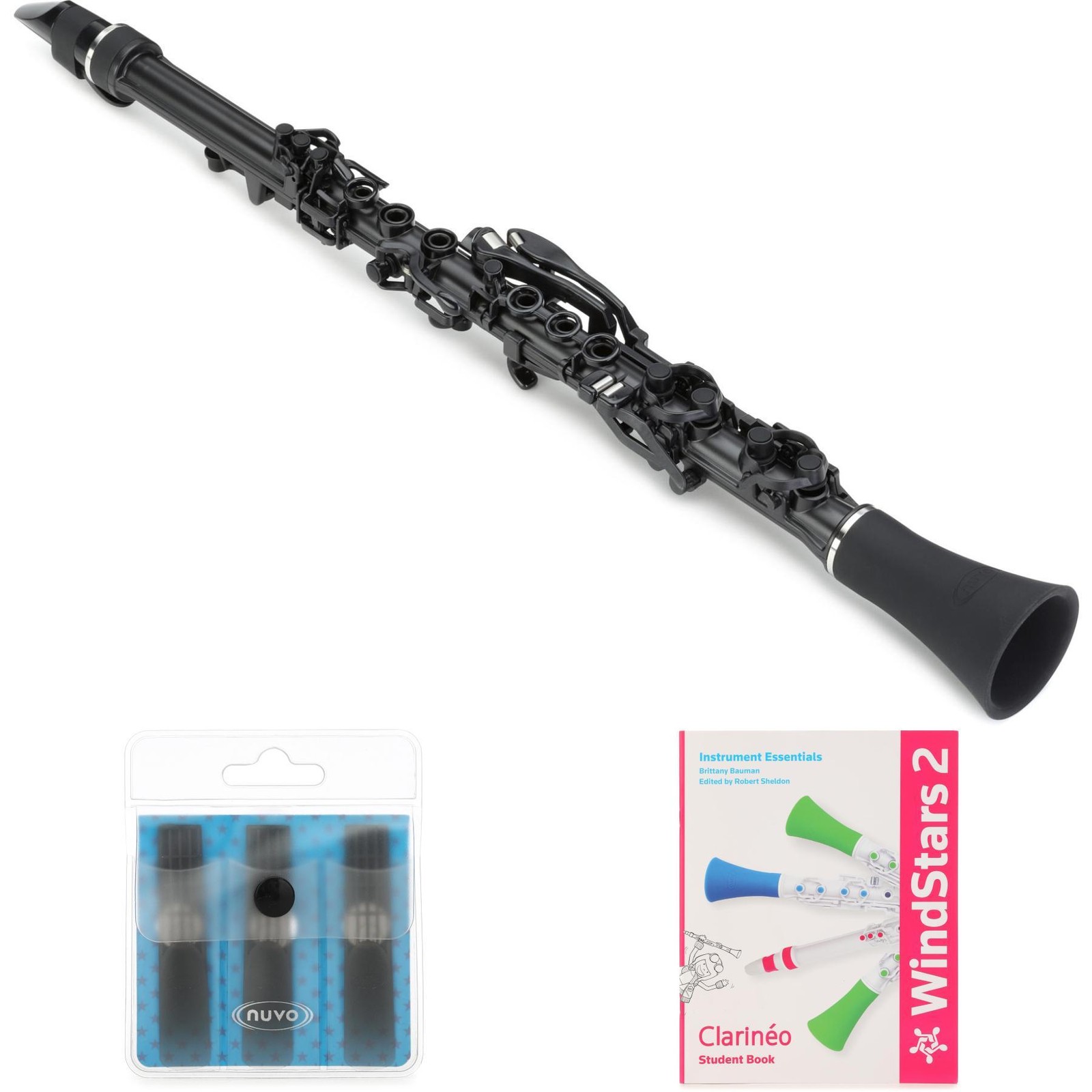 Стандартный набор Nuvo Clarino с синтетическими язычками и WindStars Book 2 - 15 30790₽