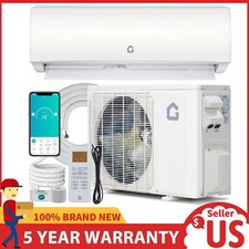 12000 BTU Ductless Mini Split Air Conditioner Heat Pump 21 SEER2 AC Unit w/Kit