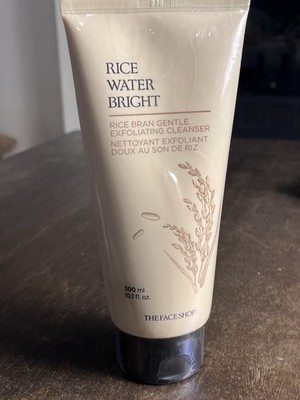 The Face Shop Rice Water Bright Gentle Exfoliating Foaming Cleanser 10.7 Oz