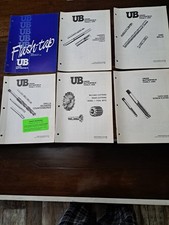 LOT OF 6 Union Butterfield Tools CATALOGS Mills Taps Dies and more