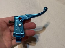 NOS 1983 DIA COMPE TECH 3 BLUE RIGHT HAND BRAKE LEVER OLD SCHOOL BMX GT HUTCH