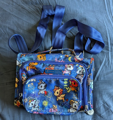 Rare JuJuBe x Tokidoki  Kawaii in the Sky Bestie Small Messenger Hand Bag-NWT