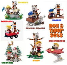 Calvin & Hobbes Style Block Sets | 7 Sets To Choose From | Collect them all!!