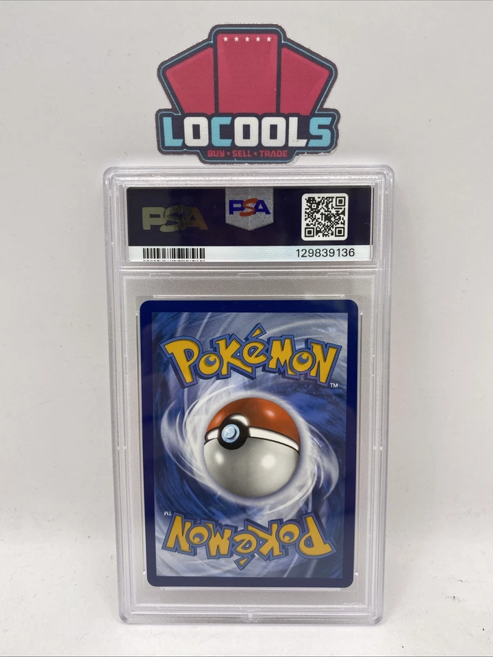 2022 POKEMON SWORD & SHIELD SILVER TEMPEST SECRET FULL ART/GAPEJAW BOG PSA 9 - Image 2 of 2