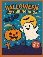 Malbuch Halloween FüR Kinder 3-5 Jahre, Spukbilder Zum Ausmalen, KreativitäT