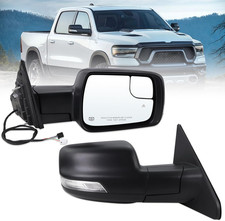 Right Passenger Side Mirror Fits 2019 2020 2021 2022 2023 2024 2025 Ram 1500 wit