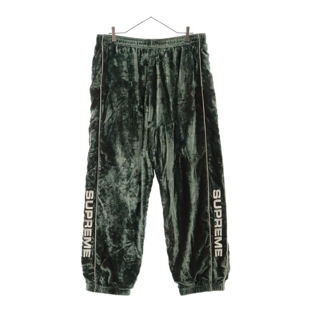 Pantalon de survêtement velours rayé SUPREME 23AW vert occasion e1373d073