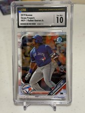 VLADIMIR GUERRERO JR~2019 Bowman Chrome Prospects~BCP-1~Toronto Blue Jays~CSG-10