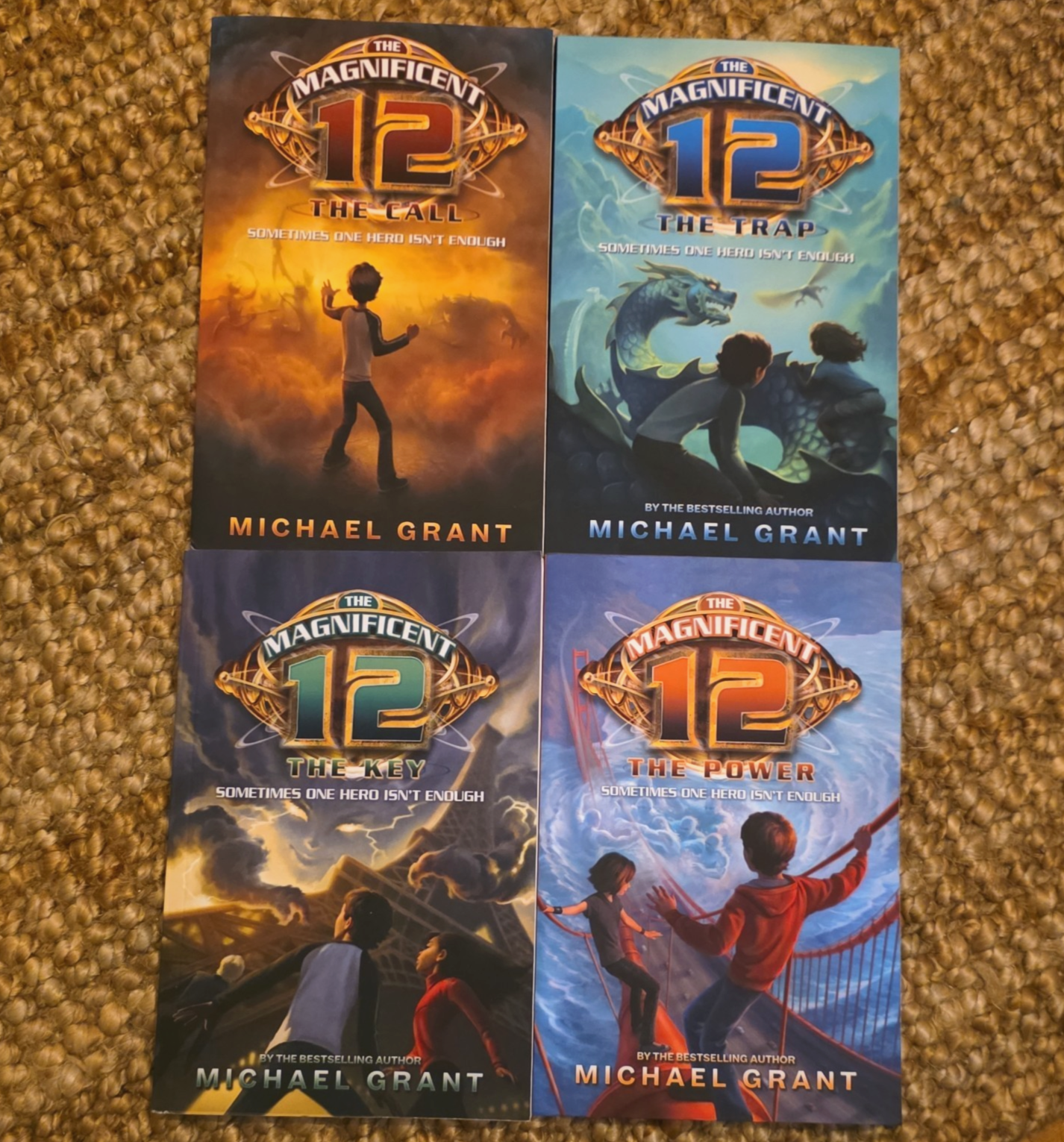 Michael Grant Unisex The Magnificent 12 Series Collection 4 Books Set (The Call, The Trap, The Key, The Power) - Image 5