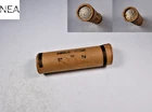 1870 Shield Nickel + 1934 Toned Buffalo Nickel SEALED Window Wrap Roll ~ A32
