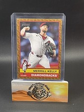 💥2025 Topps Heritage Merrill Kelly #287 Color Of The Year #d /76 Diamondbacks💥