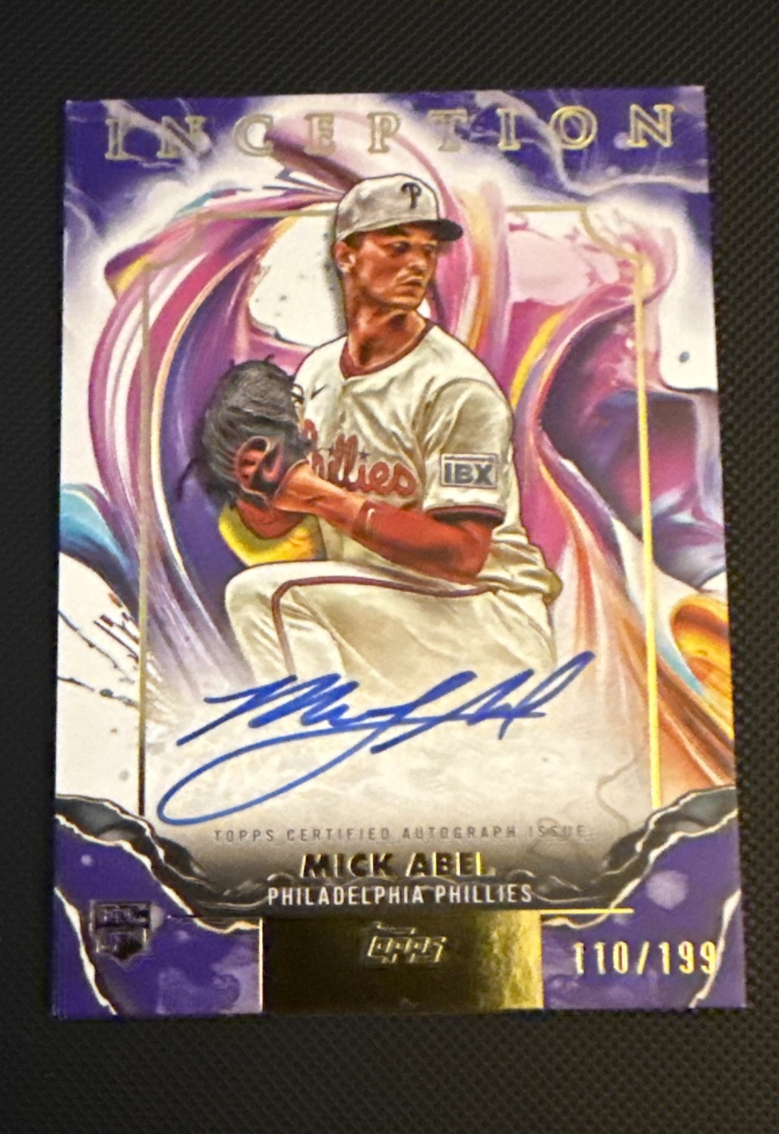 2025 Topps Inception - Rookie & Emerging Stars Auto Mick Abel  /299 (AU, RC)