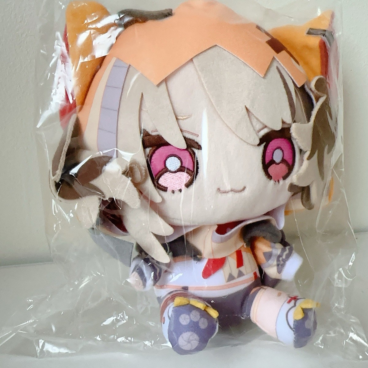 Hololive Friends With u Gigi Murin VTuber Plush Doll Japan