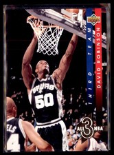 1993 Upper Deck Basketball All NBA First Team David Robinson Spurs AN13
